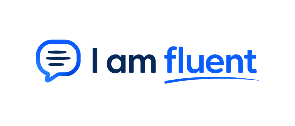 I am fluent - angielski - logo